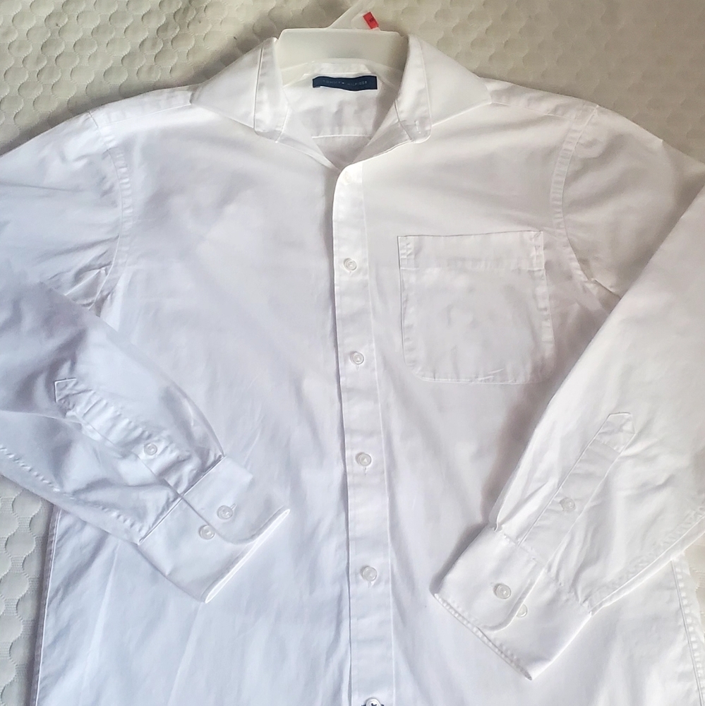 Tommy Hilfiger Men's White Buttondown Shirt